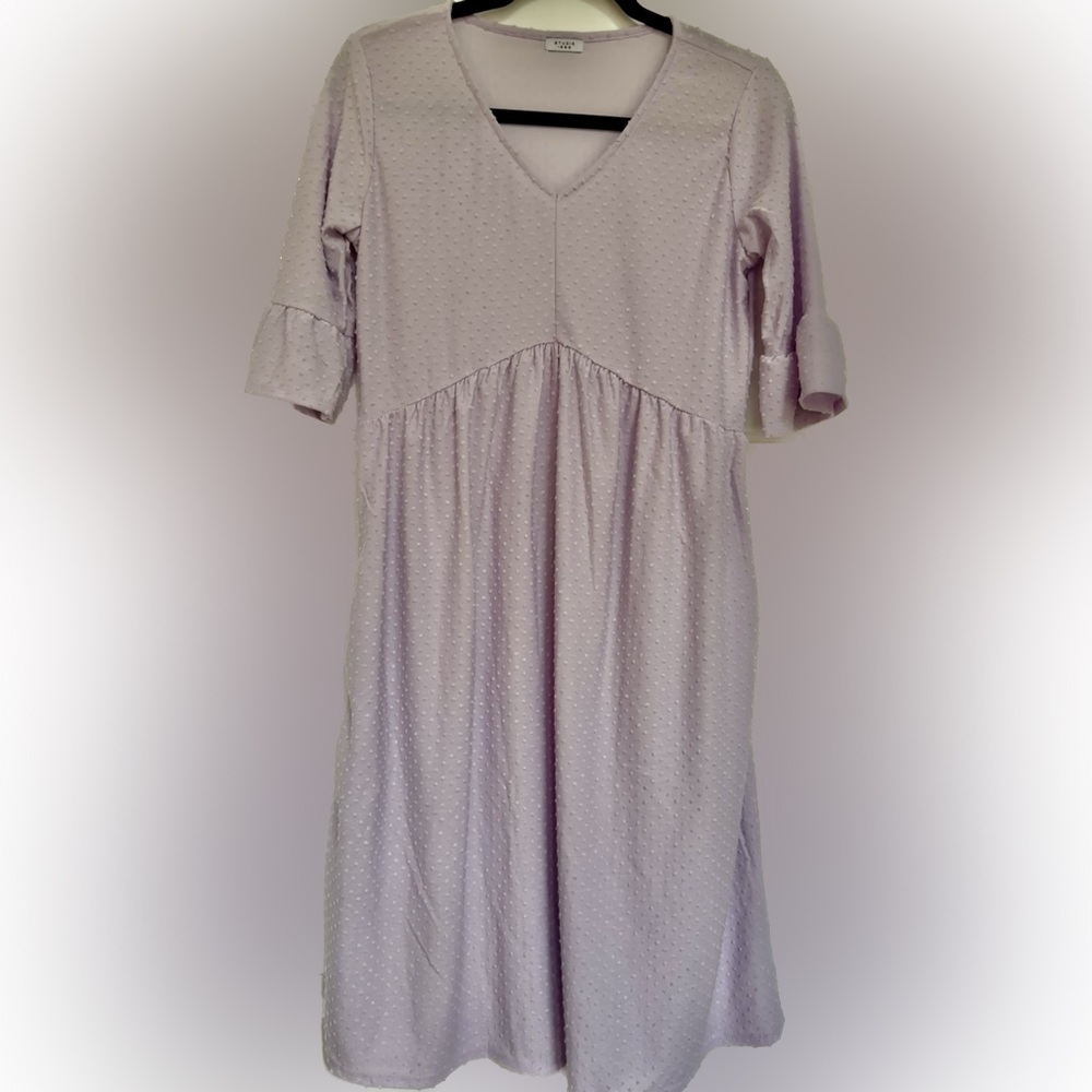 Brand new lilac dress, adorable and flexible for work and play